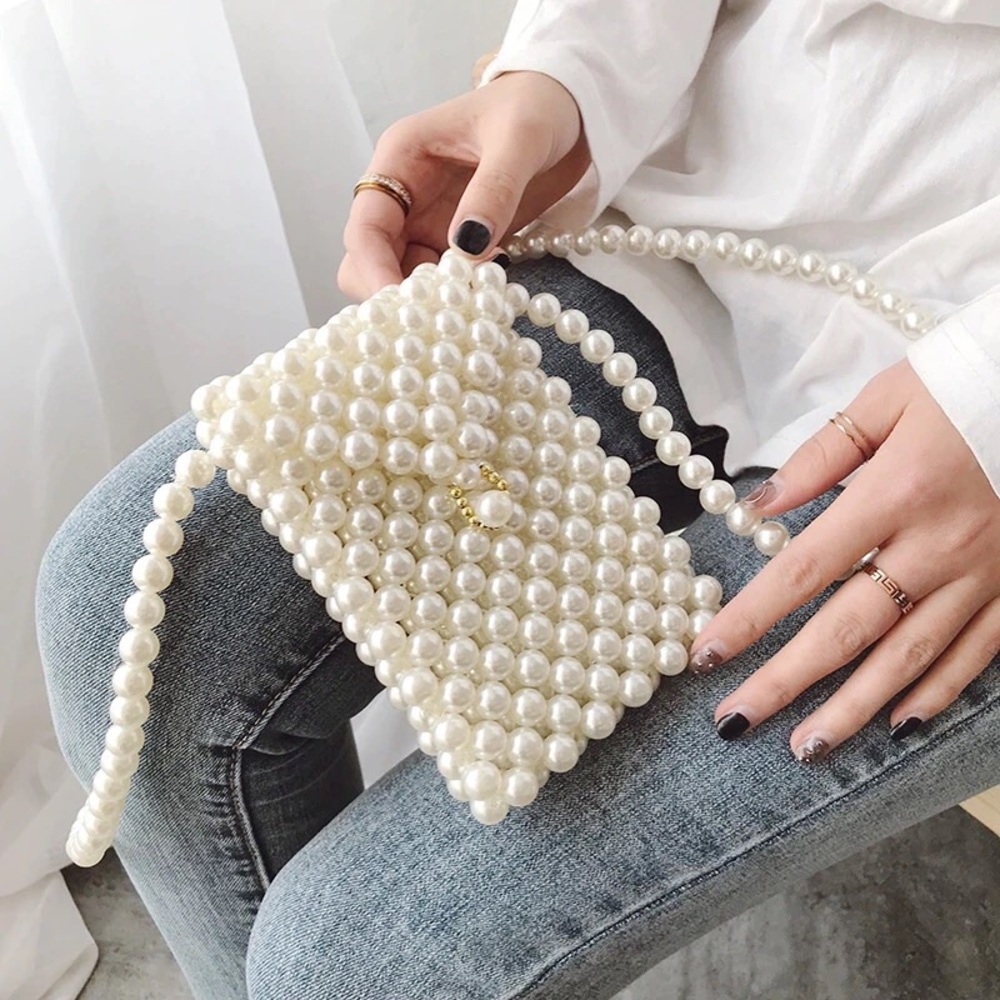 🎉 HP🎉NEW Beaded Crossbody Bag - Picture 4 of 6